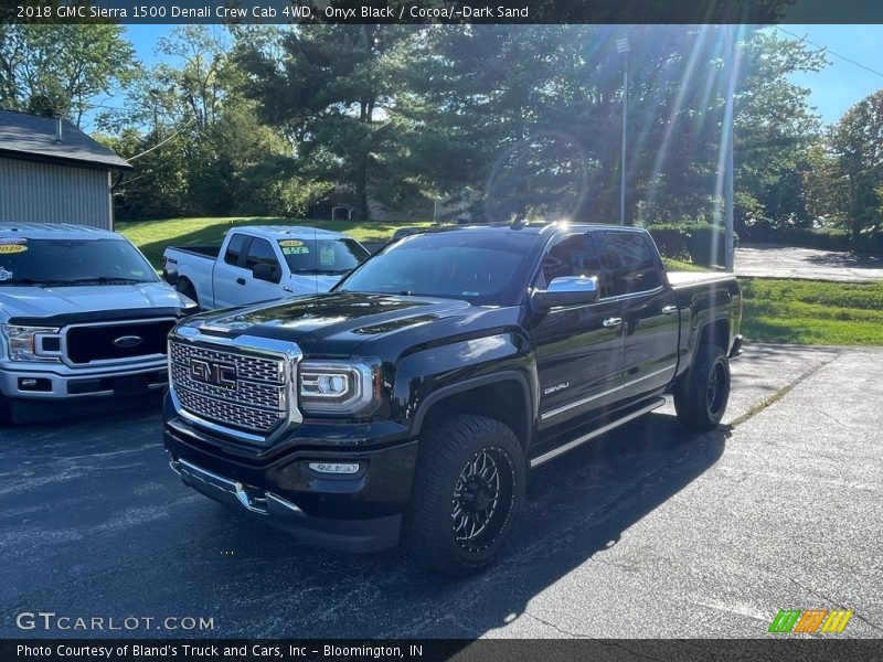 Onyx Black / Cocoa/­Dark Sand 2018 GMC Sierra 1500 Denali Crew Cab 4WD