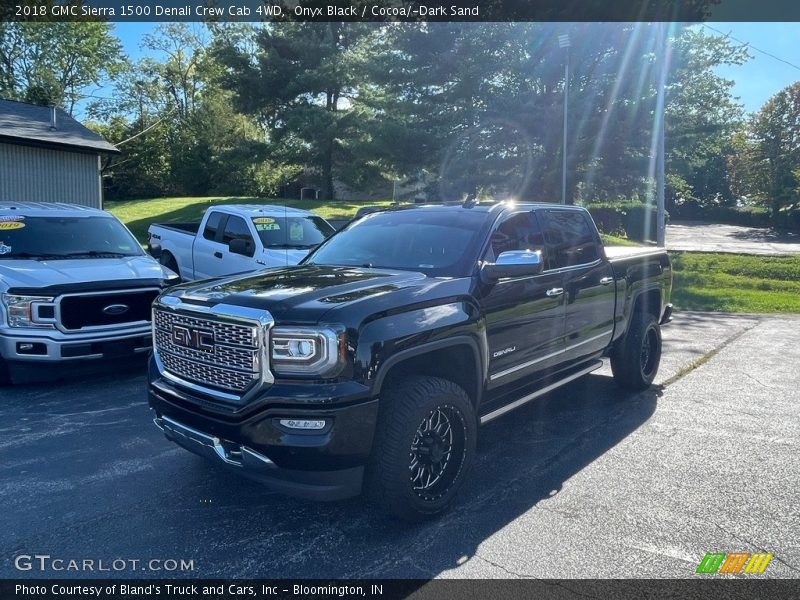 Onyx Black / Cocoa/­Dark Sand 2018 GMC Sierra 1500 Denali Crew Cab 4WD