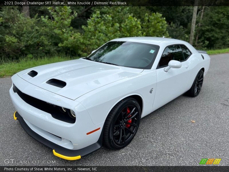 White Knuckle / Demonic Red/Black 2023 Dodge Challenger SRT Hellcat