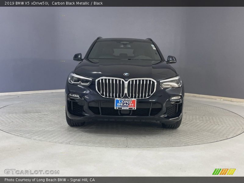 Carbon Black Metallic / Black 2019 BMW X5 xDrive50i