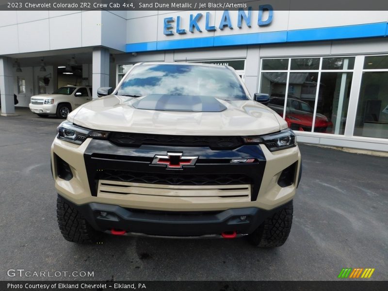 Sand Dune Metallic / Jet Black/Artemis 2023 Chevrolet Colorado ZR2 Crew Cab 4x4