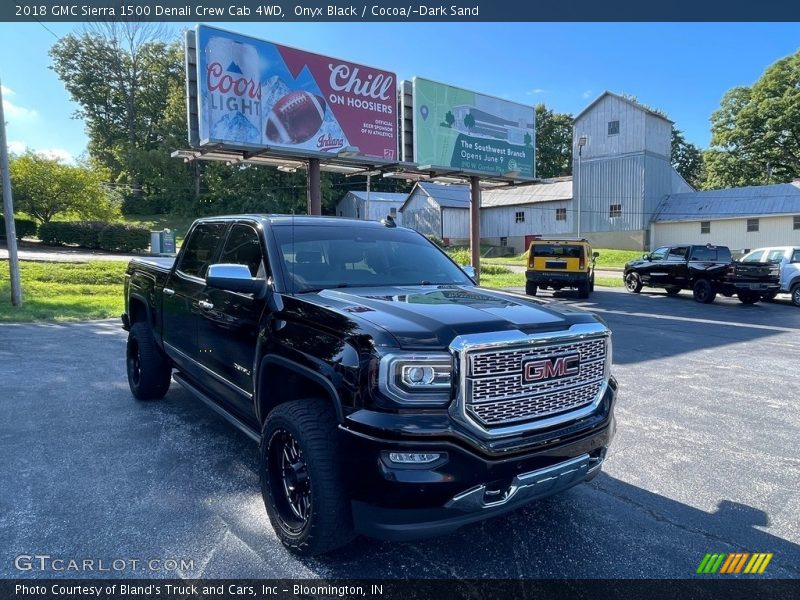 Onyx Black / Cocoa/­Dark Sand 2018 GMC Sierra 1500 Denali Crew Cab 4WD