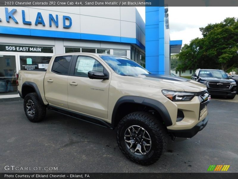 Sand Dune Metallic / Jet Black/Artemis 2023 Chevrolet Colorado ZR2 Crew Cab 4x4
