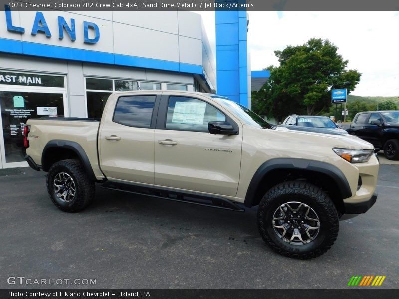 Sand Dune Metallic / Jet Black/Artemis 2023 Chevrolet Colorado ZR2 Crew Cab 4x4