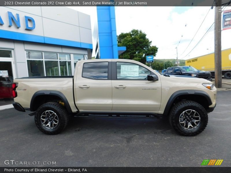 Sand Dune Metallic / Jet Black/Artemis 2023 Chevrolet Colorado ZR2 Crew Cab 4x4