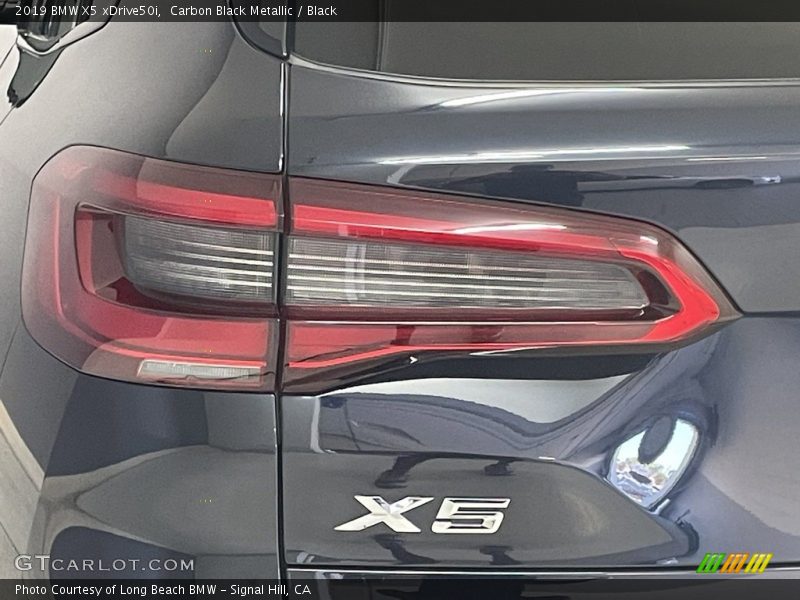 Carbon Black Metallic / Black 2019 BMW X5 xDrive50i
