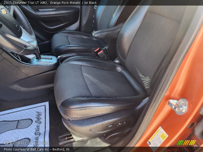 Orange Rock Metallic / Jet Black 2015 Chevrolet Trax LT AWD