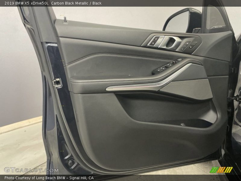 Carbon Black Metallic / Black 2019 BMW X5 xDrive50i