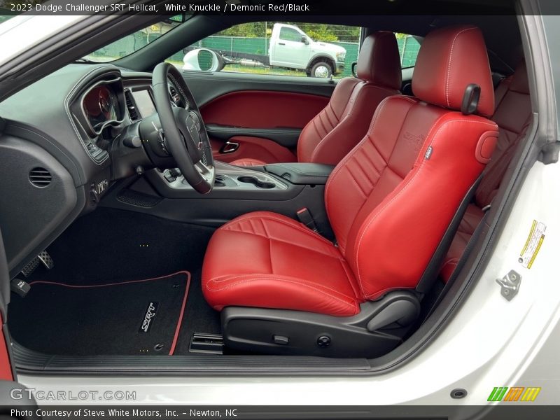 Demonic Red/Black Interior - 2023 Challenger SRT Hellcat 