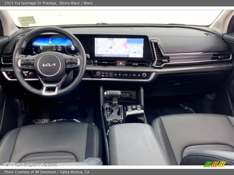 Black Interior - 2023 Sportage SX Prestige 