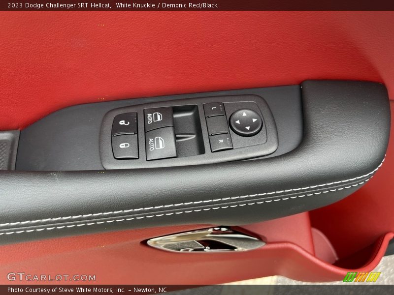 White Knuckle / Demonic Red/Black 2023 Dodge Challenger SRT Hellcat