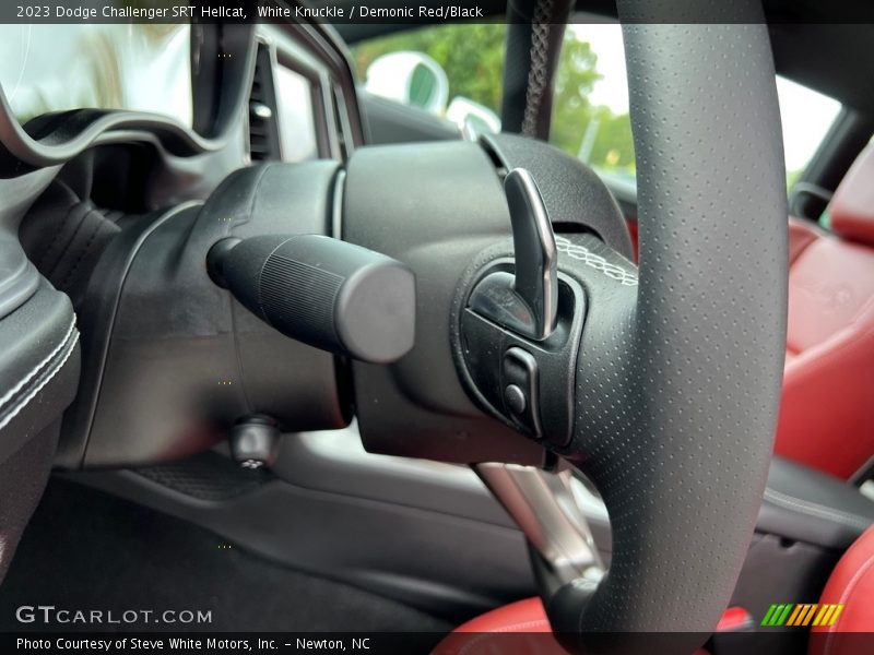 White Knuckle / Demonic Red/Black 2023 Dodge Challenger SRT Hellcat