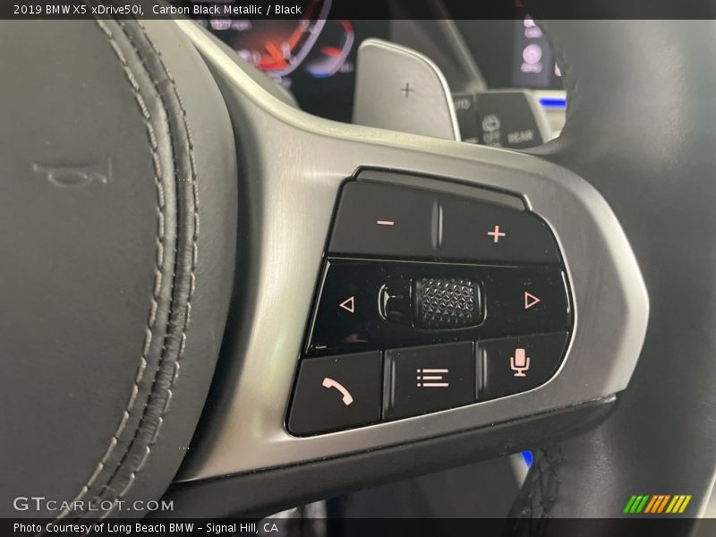 Carbon Black Metallic / Black 2019 BMW X5 xDrive50i