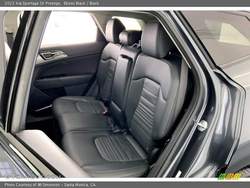 Rear Seat of 2023 Sportage SX Prestige