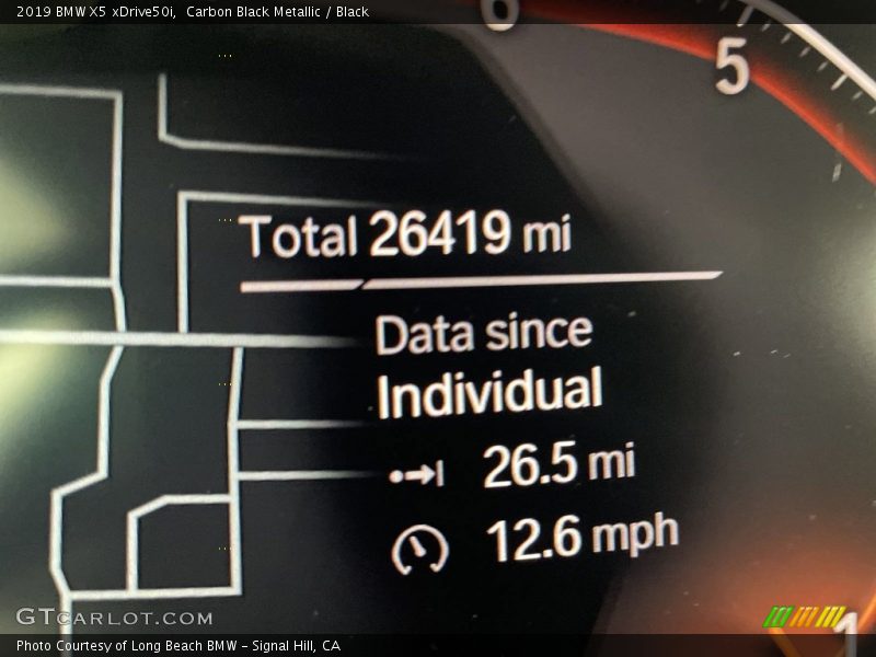 Carbon Black Metallic / Black 2019 BMW X5 xDrive50i