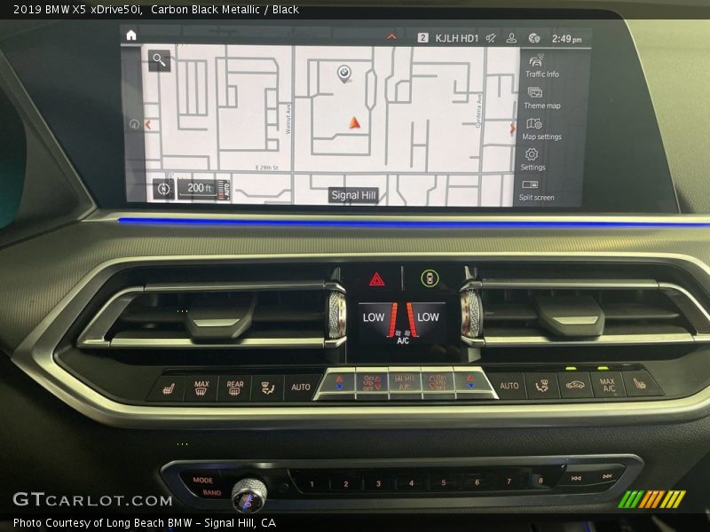 Carbon Black Metallic / Black 2019 BMW X5 xDrive50i