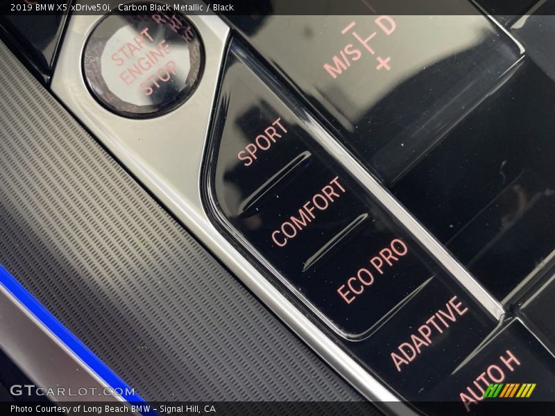 Carbon Black Metallic / Black 2019 BMW X5 xDrive50i