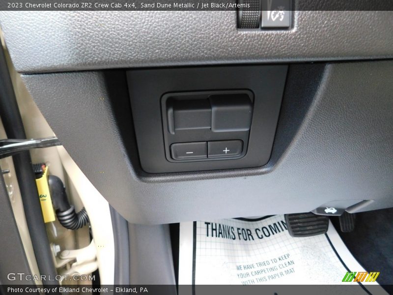 Sand Dune Metallic / Jet Black/Artemis 2023 Chevrolet Colorado ZR2 Crew Cab 4x4