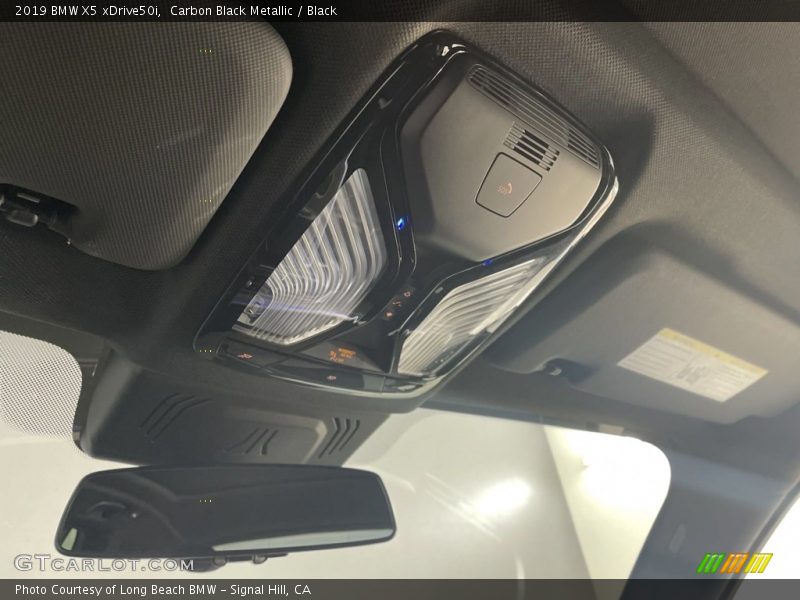 Carbon Black Metallic / Black 2019 BMW X5 xDrive50i