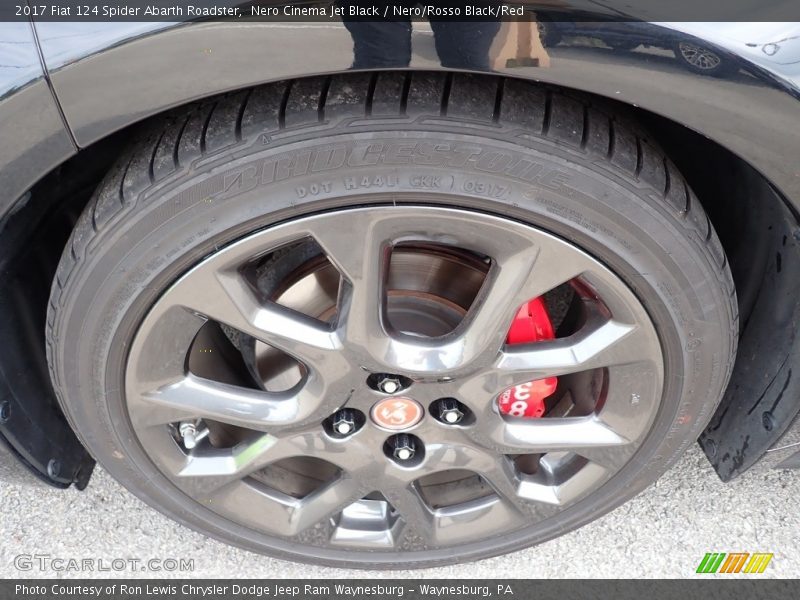  2017 124 Spider Abarth Roadster Wheel