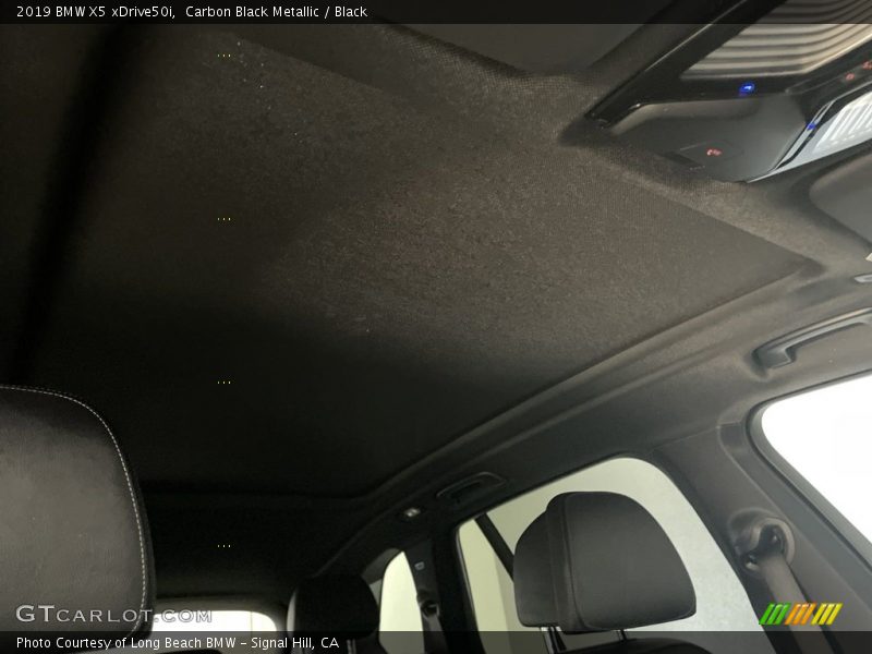 Carbon Black Metallic / Black 2019 BMW X5 xDrive50i