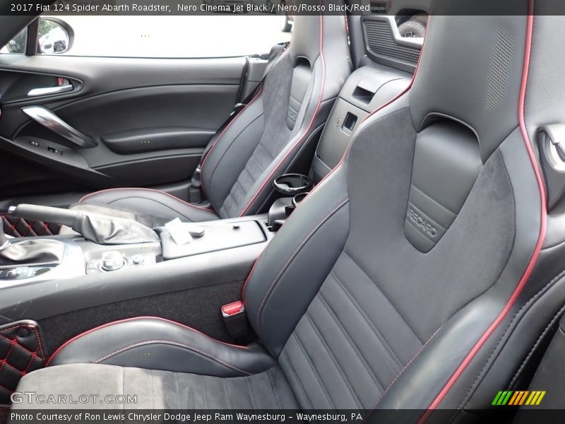 Front Seat of 2017 124 Spider Abarth Roadster