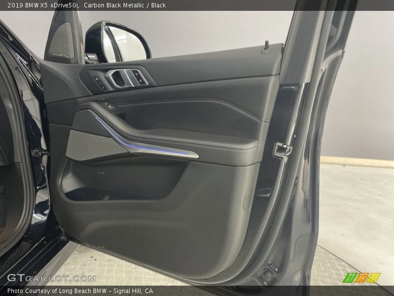 Carbon Black Metallic / Black 2019 BMW X5 xDrive50i
