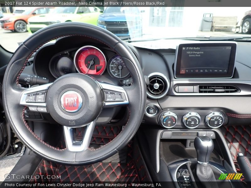 Dashboard of 2017 124 Spider Abarth Roadster