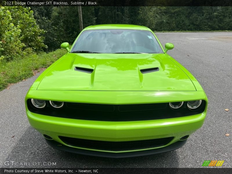  2023 Challenger SXT Blacktop Sublime