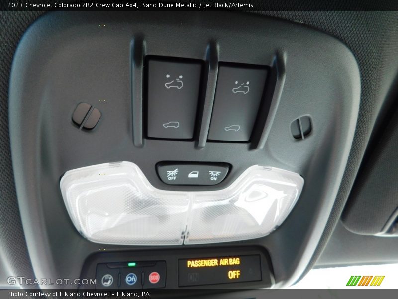 Sand Dune Metallic / Jet Black/Artemis 2023 Chevrolet Colorado ZR2 Crew Cab 4x4