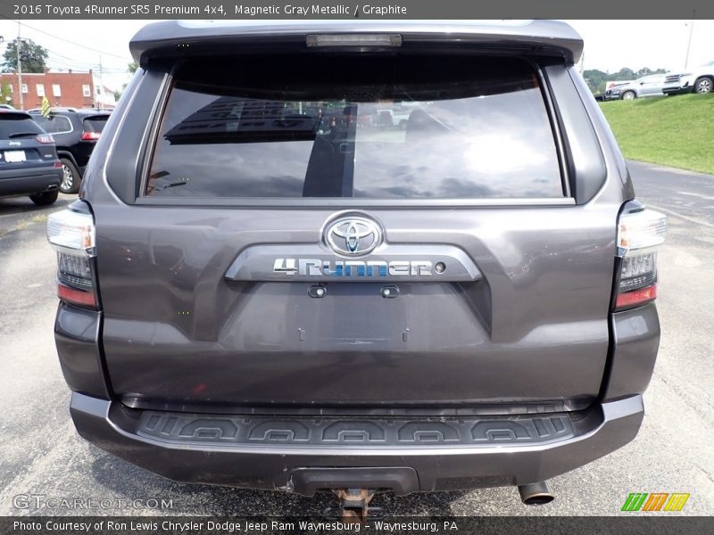 Magnetic Gray Metallic / Graphite 2016 Toyota 4Runner SR5 Premium 4x4