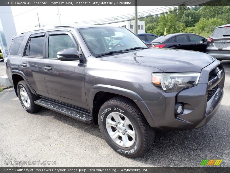 Magnetic Gray Metallic / Graphite 2016 Toyota 4Runner SR5 Premium 4x4