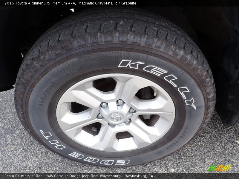 Magnetic Gray Metallic / Graphite 2016 Toyota 4Runner SR5 Premium 4x4