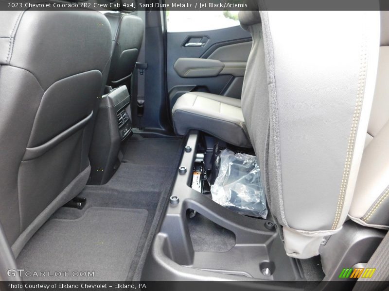 Rear Seat of 2023 Colorado ZR2 Crew Cab 4x4