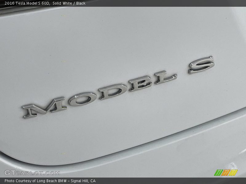  2016 Model S 60D Logo