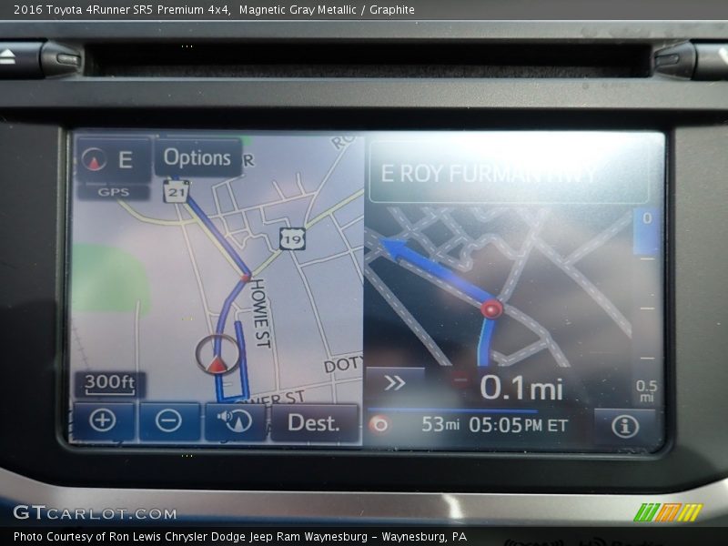 Magnetic Gray Metallic / Graphite 2016 Toyota 4Runner SR5 Premium 4x4