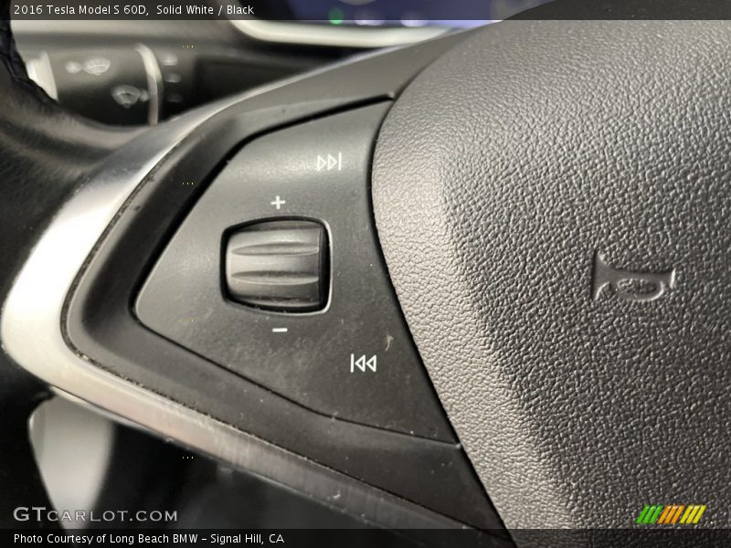  2016 Model S 60D Steering Wheel