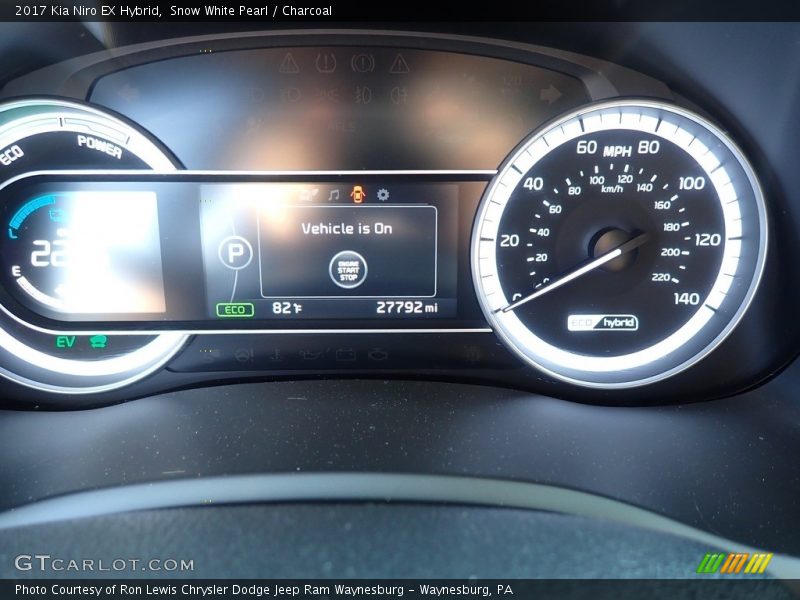  2017 Niro EX Hybrid EX Hybrid Gauges