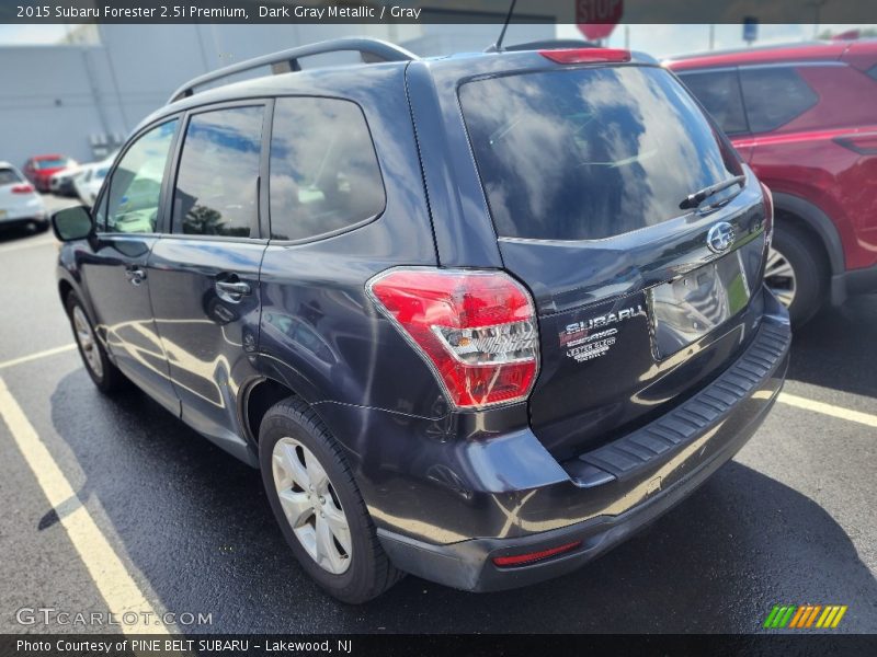 Dark Gray Metallic / Gray 2015 Subaru Forester 2.5i Premium
