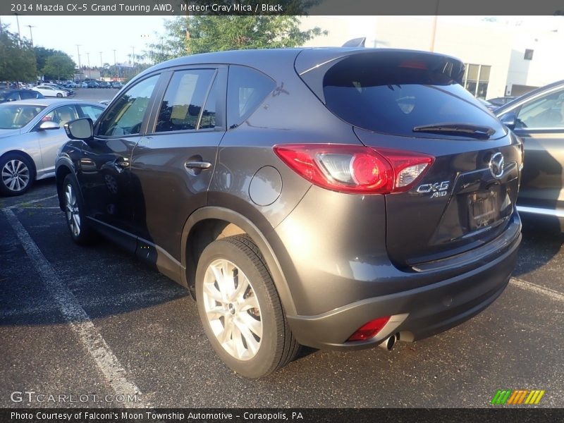 Meteor Gray Mica / Black 2014 Mazda CX-5 Grand Touring AWD