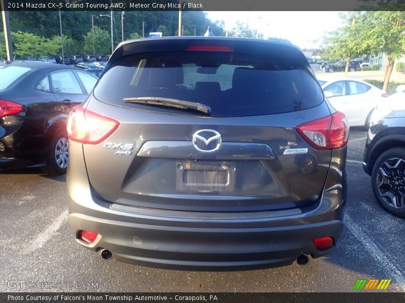 Meteor Gray Mica / Black 2014 Mazda CX-5 Grand Touring AWD