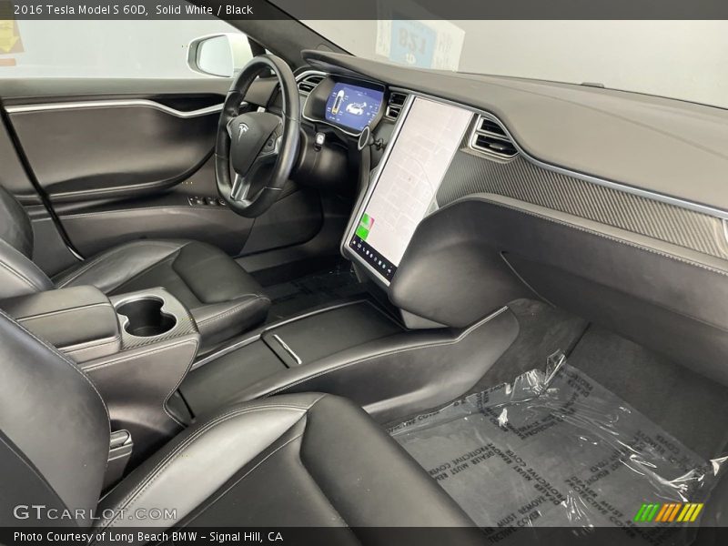 Dashboard of 2016 Model S 60D