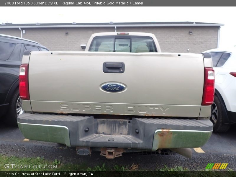 Pueblo Gold Metallic / Camel 2008 Ford F350 Super Duty XLT Regular Cab 4x4