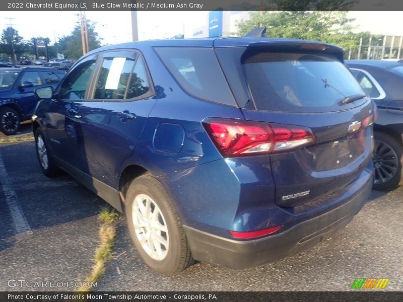 Blue Glow Metallic / Medium Ash Gray 2022 Chevrolet Equinox LS