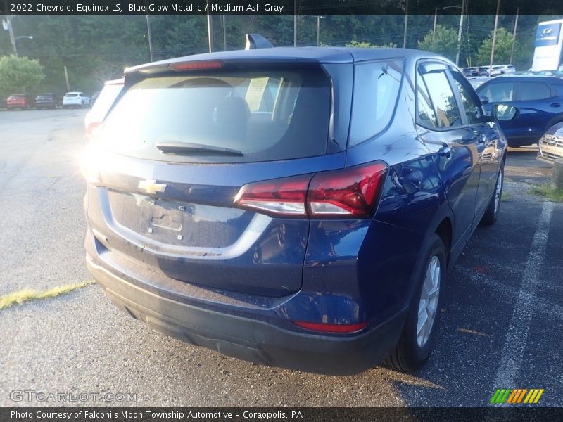 Blue Glow Metallic / Medium Ash Gray 2022 Chevrolet Equinox LS