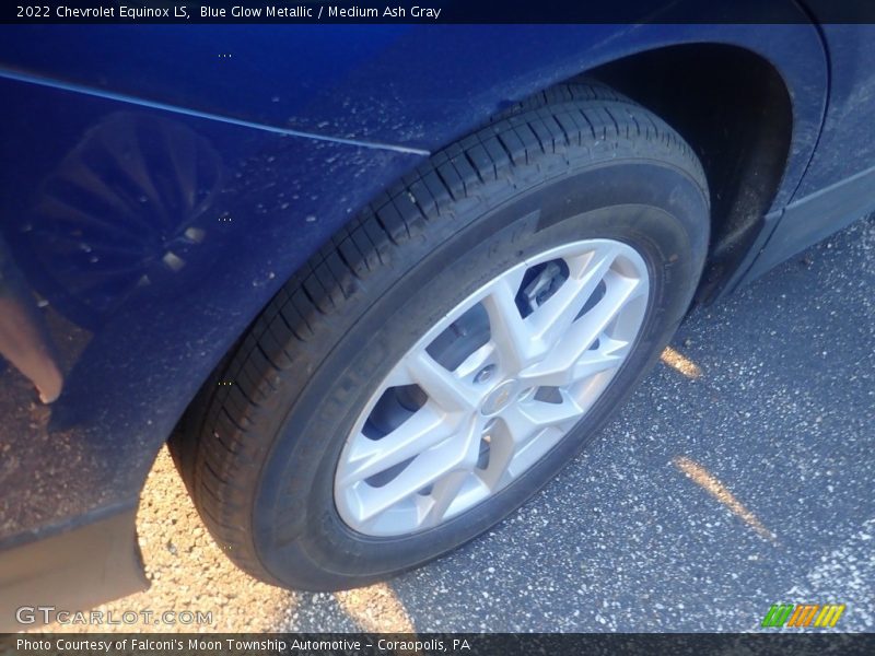 Blue Glow Metallic / Medium Ash Gray 2022 Chevrolet Equinox LS