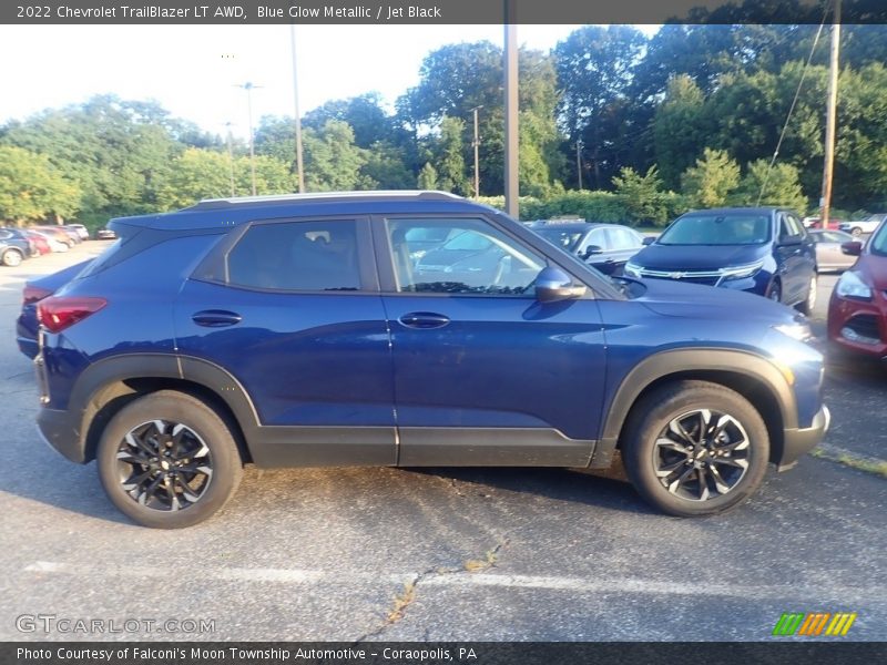 Blue Glow Metallic / Jet Black 2022 Chevrolet TrailBlazer LT AWD