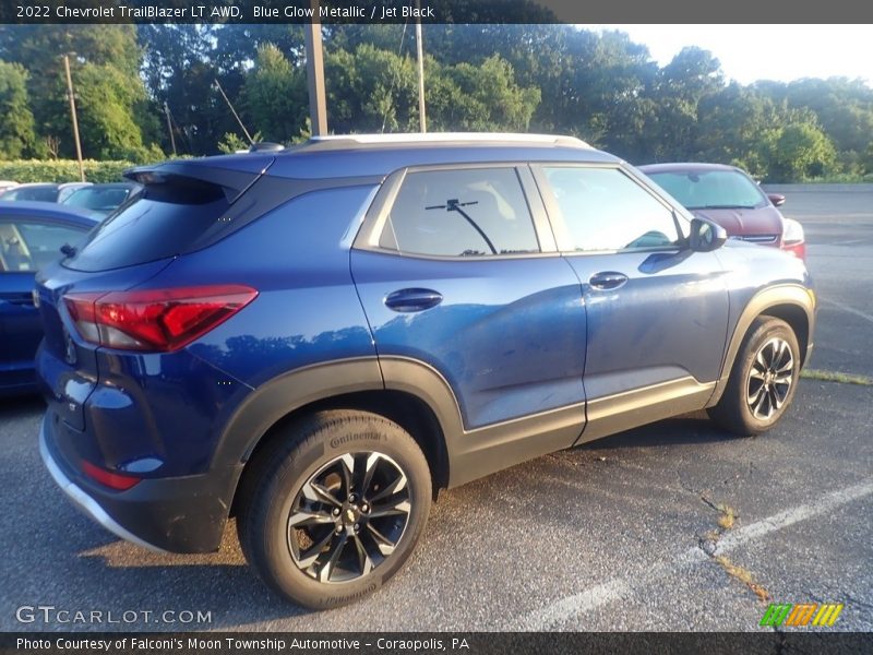 Blue Glow Metallic / Jet Black 2022 Chevrolet TrailBlazer LT AWD