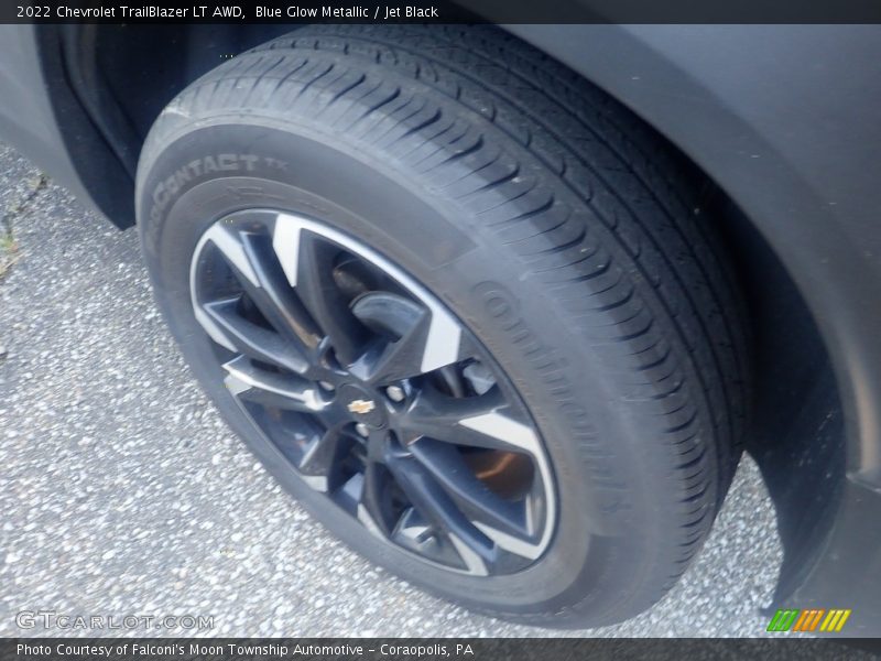 Blue Glow Metallic / Jet Black 2022 Chevrolet TrailBlazer LT AWD