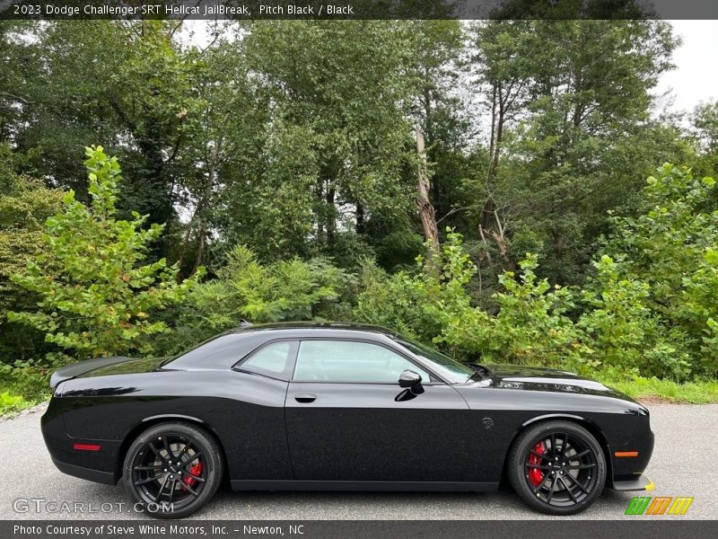  2023 Challenger SRT Hellcat JailBreak Pitch Black